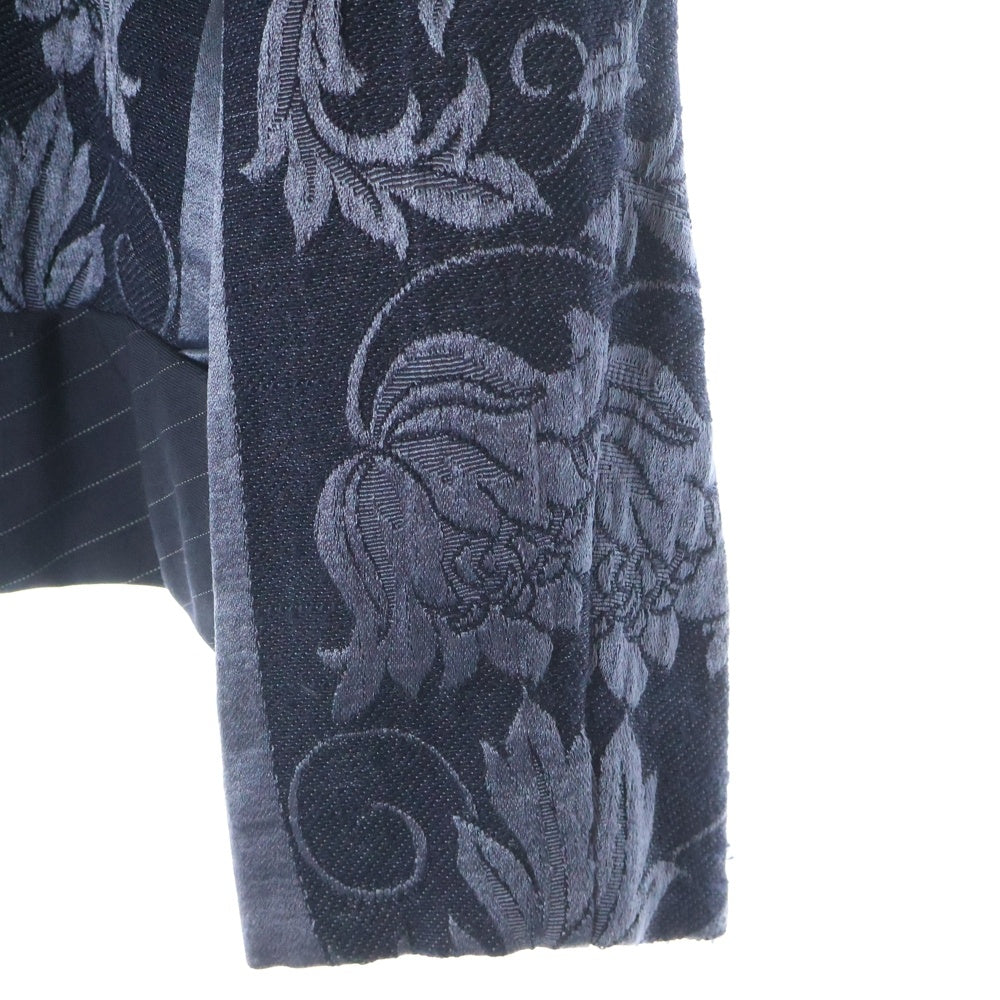 COMME des GARCONS(コムデギャルソン) 90SS レースドッキング 総柄ジャケット ネイビー レディース GJ-11010S AD1992