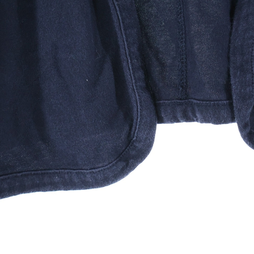 tricot COMME des GARCONS(トリコ コム デ ギャルソン) 89AW コットン ショート丈 カーディガン ネイビー TT-020190 AD1989