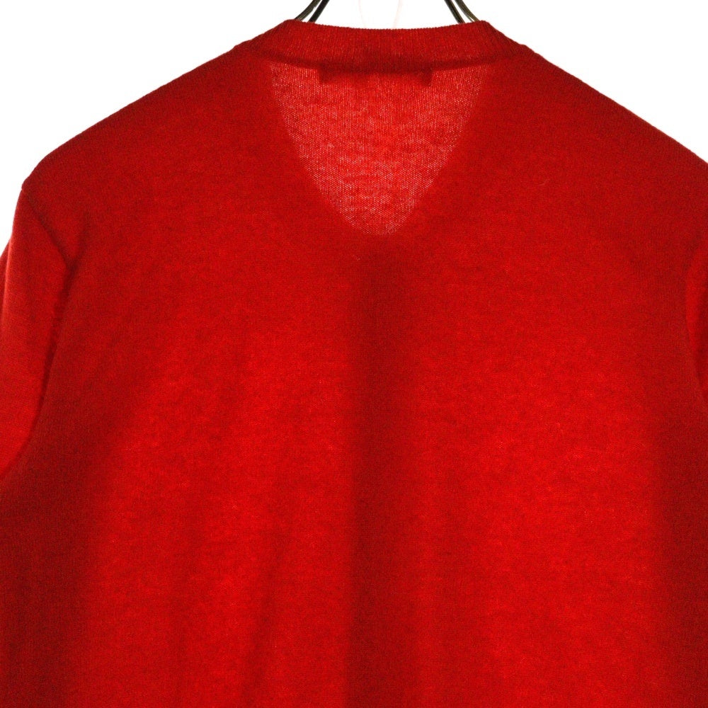 COMME des GARCONS(コムデギャルソン) 88AW ダブルボタンライン 七分丈 カーディガン レディース レッド GN-050200 AD1988