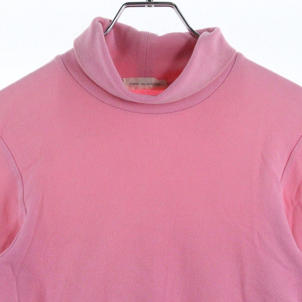 COMME des GARCONS(コムデギャルソン) 05SS ピンクパンサー期 タートルネック 長袖Tシャツ ピンク レディース GO-T028 AD2004