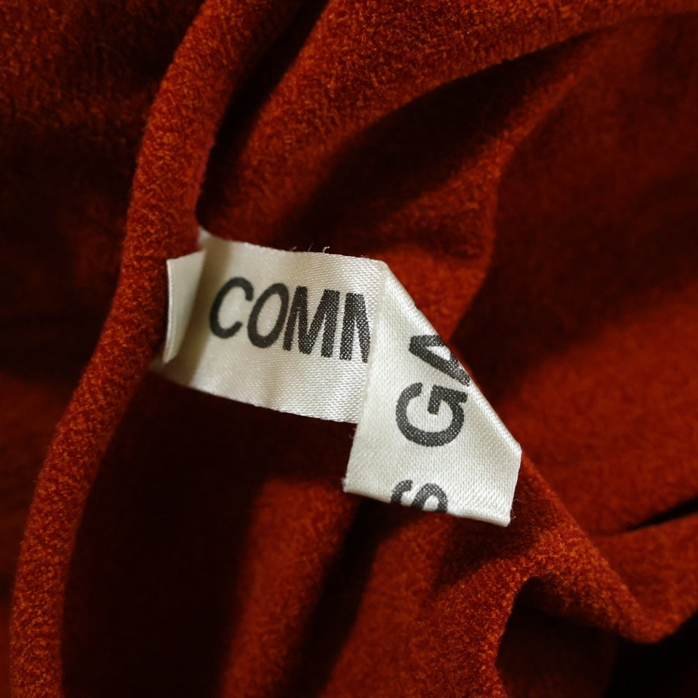 COMME des GARCONS(コムデギャルソン) 97SS ナイロンガーゼ カーブスカート オレンジ レディース GS-10057S AD1996