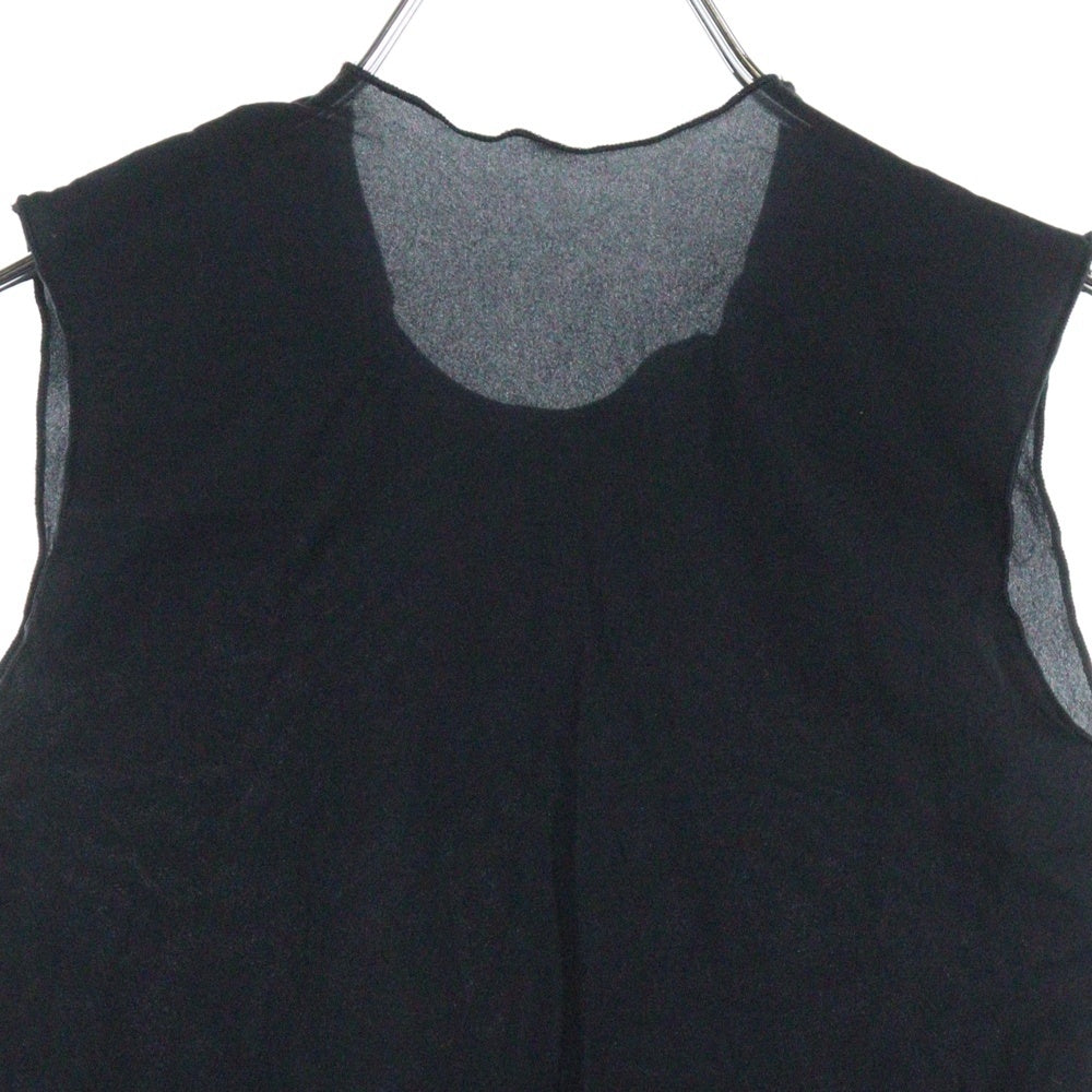 COMME des GARCONS(コムデギャルソン) 92AW シースルー ノースリーブ タンクトップ ブラック レディース GT-050110 AD1992