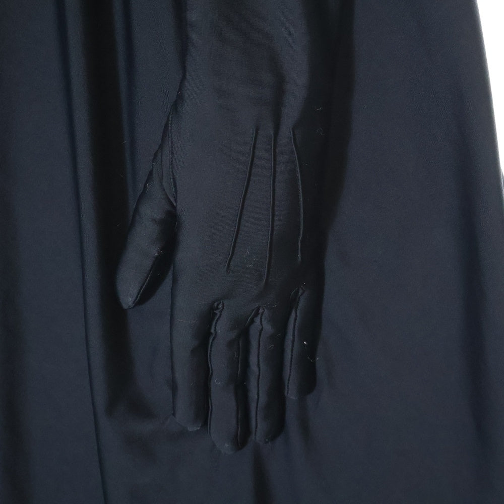 COMME des GARCONS(コムデギャルソン) 07AW ハンドデザイン ノースリーブ フレア ワンピース ドレス ブラック GT-O010 AD2007 レディース