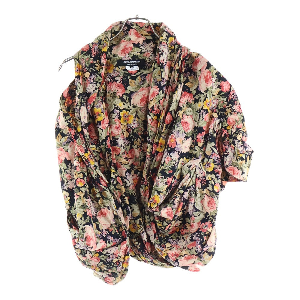 JUNYA WATANABE COMME des GARCONS(ジュンヤワタナベ コムデギャルソン) 08SS 総花柄 変形カーディガン マルチカラー レディース JA-B023 AD2007