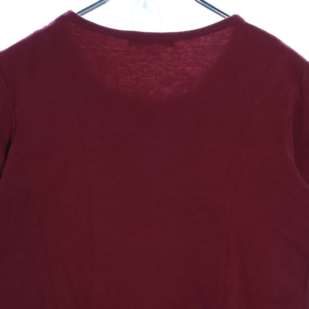 COMME des GARCONS(コムデギャルソン) 96AW フラワープリント コットン クルーネック半袖Tシャツ レッド レディース GT-040040 AD1996