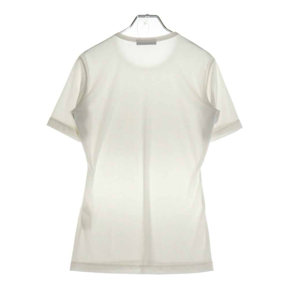 tricot COMME des GARCONS(トリコ コム デ ギャルソン) ストライプ 半袖Tシャツ ホワイト TT-110020
