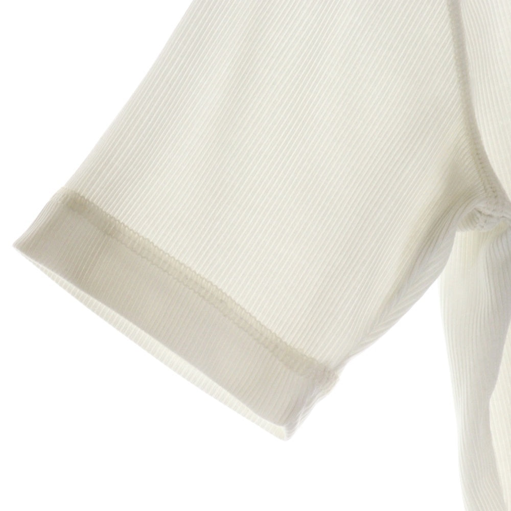 tricot COMME des GARCONS(トリコ コム デ ギャルソン) ストライプ 半袖Tシャツ ホワイト TT-110020