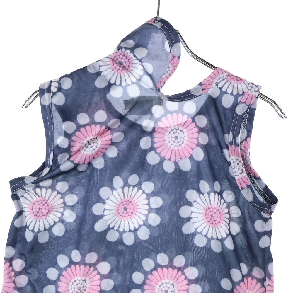 COMME des GARCONS(コムデギャルソン) 14SS ポリ総柄変形タンクトップ マルチ GM-T003 AD2013