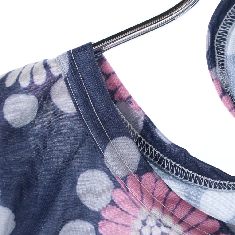 COMME des GARCONS(コムデギャルソン) 14SS ポリ総柄変形タンクトップ マルチ GM-T003 AD2013