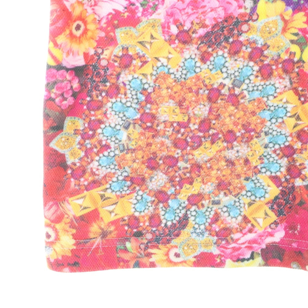 COMME des GARCONS(コムデギャルソン) 04SS 花柄 コットン ノースリーブカットソー マルチ レディース GM-T031 AD2003