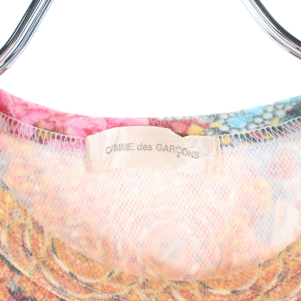 COMME des GARCONS(コムデギャルソン) 04SS 花柄 コットン ノースリーブカットソー マルチ レディース GM-T031 AD2003