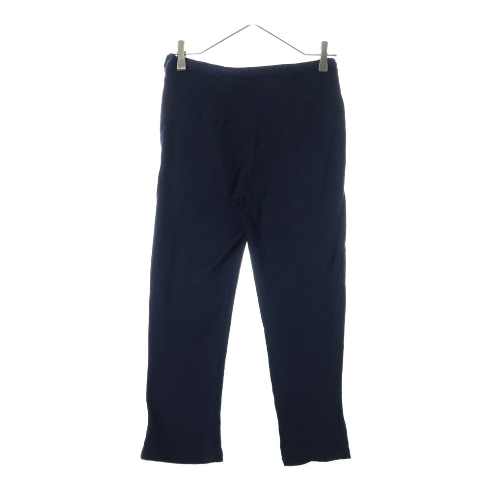 tricot COMME des GARCONS(トリコ コム デ ギャルソン) 08AW サイドジップ コットン ストレッチパンツ ネイビー レディース TB-P006 AD2008