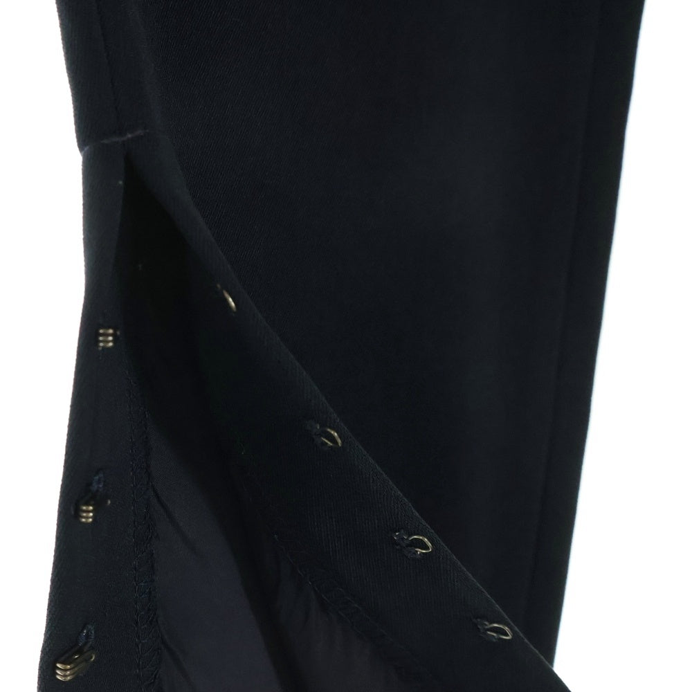COMME des GARCONS(コムデギャルソン) 93AW サイドスリット ホックパンツ スラックス ブラック レディース GP-04001S AD1993