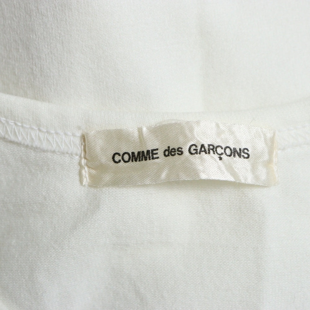 COMME des GARCONS(コムデギャルソン) 94AW ロング丈 半袖Tシャツ ホワイト レディース -GT040100 AD1994