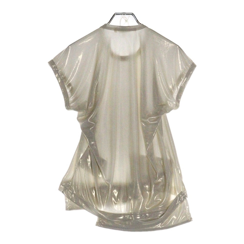 COMME des GARCONS(コムデギャルソン) 13SS クッション付き シェル クルーネック 半袖Tシャツ ホワイト レディース GK-T037 AD2012