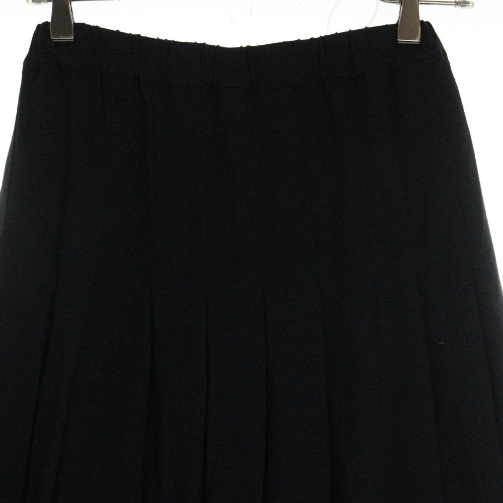 COMME des GARCONS(コムデギャルソン) 90S リブウエスト プリーツ スカート ブラック AS-21006S AD1991 レディース