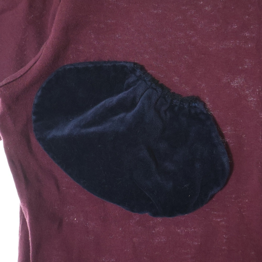 COMME des GARCONS(コムデギャルソン) 04SS フロントワッペン 半袖Tシャツ ボルドー レディース GM-T016 AD2003