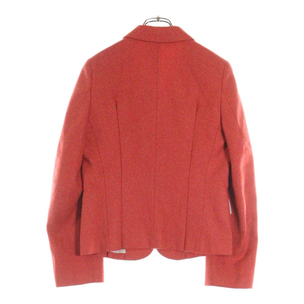 COMME des GARCONS(コムデギャルソン) 95AW 6B コットン シングルテーラードジャケット レッド レディース GJ-04053S AD1995
