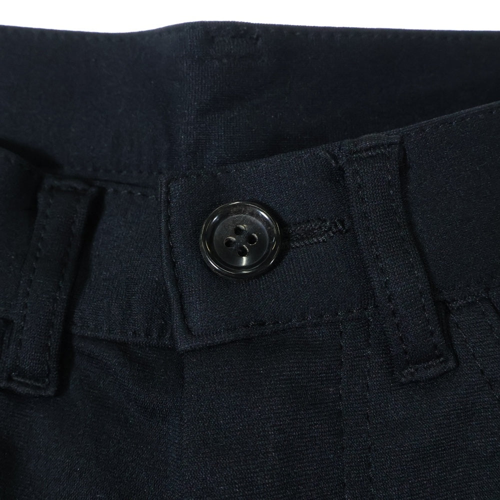 COMME des GARCONS(コムデギャルソン) 05SS ピンクパンサー期 ナイロン ストレートパンツ ブラック レディース GO-P021 AD2004