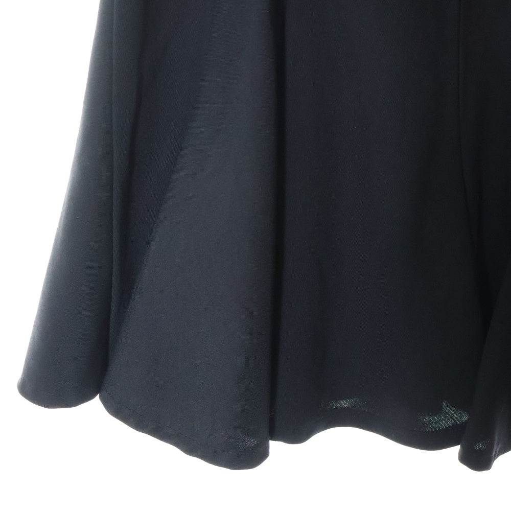 JUNYA WATANABE COMME des GARCONS(ジュンヤワタナベ コムデギャルソン) 01AW サイドスリット コットンフレアスカート ブラック レディース JC-S084 AD2001