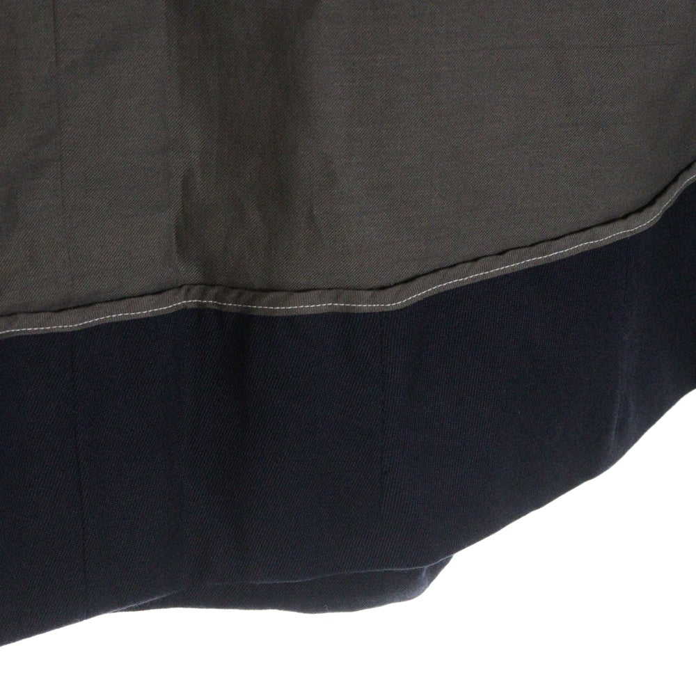 COMME des GARCONS(コムデギャルソン) 98AW 変形 切替 サイドフック スカート レディース グレー GS-04019S AD1998