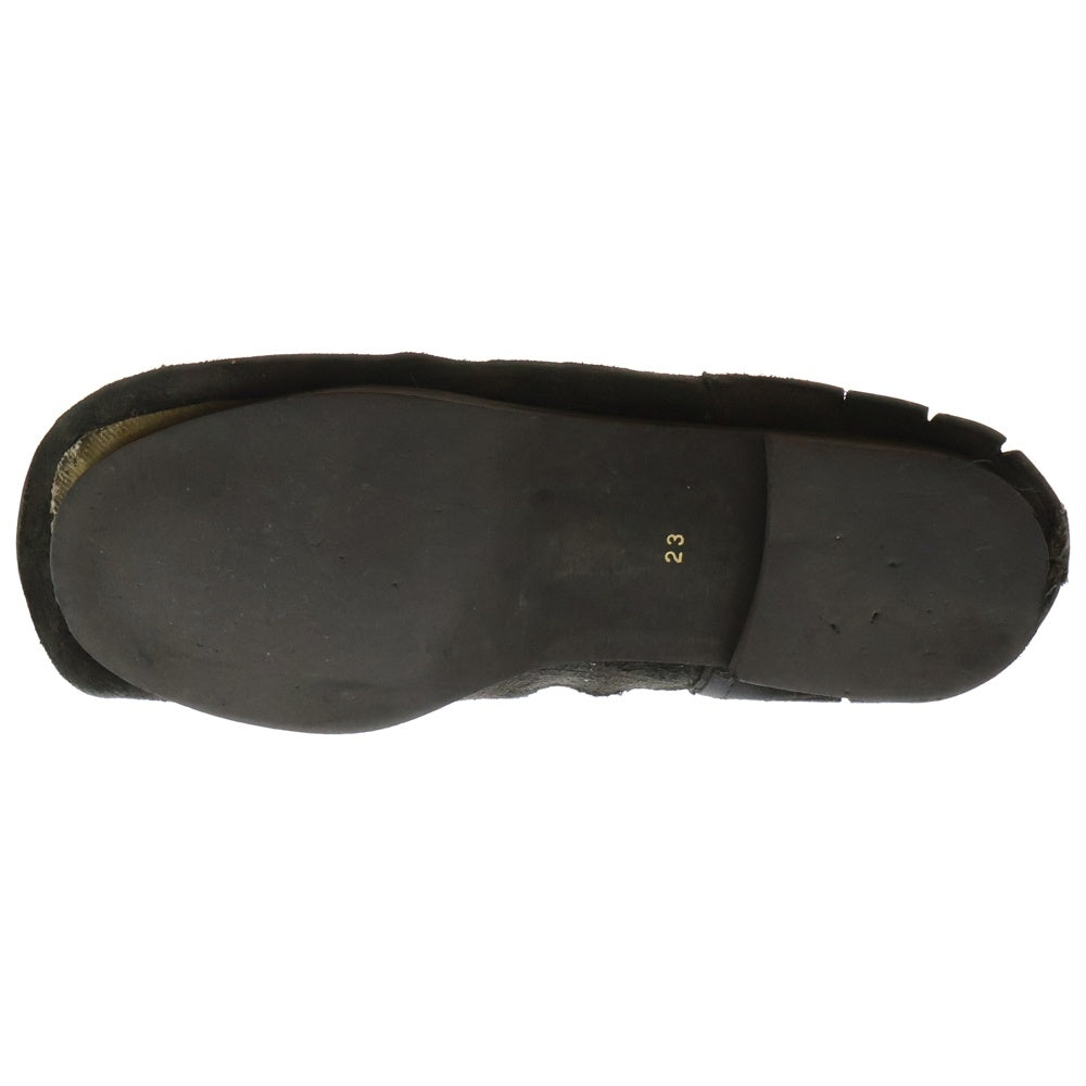 COMME des GARCONS COMME des GARCONS(コムデギャルソンコムデギャルソン) サイドゴア カットオフトゥ ハイカットブーツ ブラック レディース