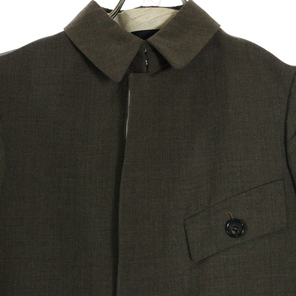 COMME des GARCONS(コムデギャルソン) 98AW ダブルレイヤード 5B ジャケット ブラウン レディース GJ-04060S AD1998