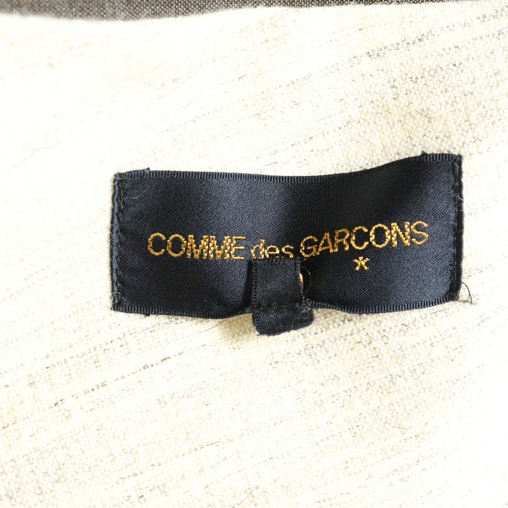 COMME des GARCONS(コムデギャルソン) 98AW ダブルレイヤード 5B ジャケット ブラウン レディース GJ-04060S AD1998