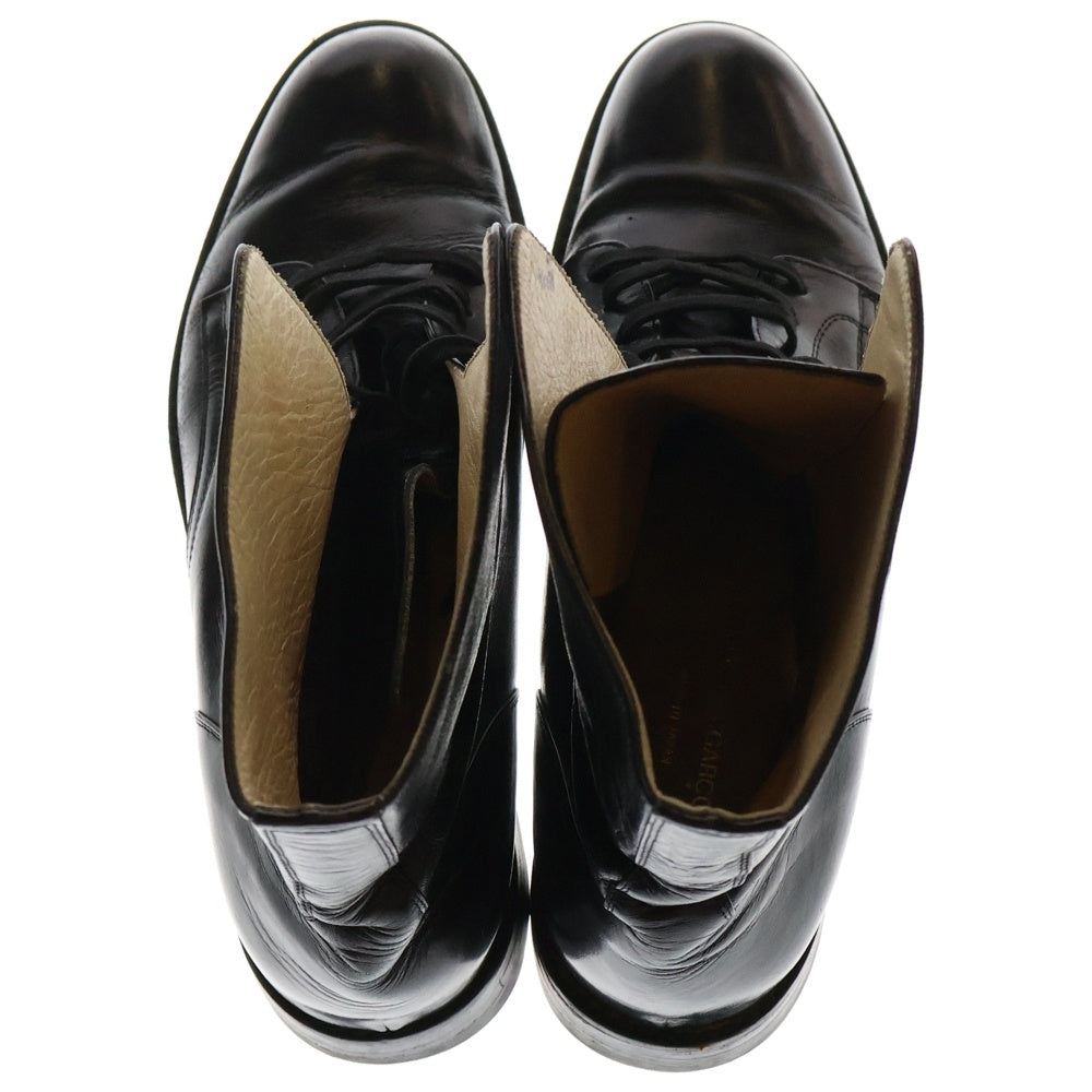 COMME des GARCONS(コムデギャルソン) レースアップ レザーブーツ ブラック レディース