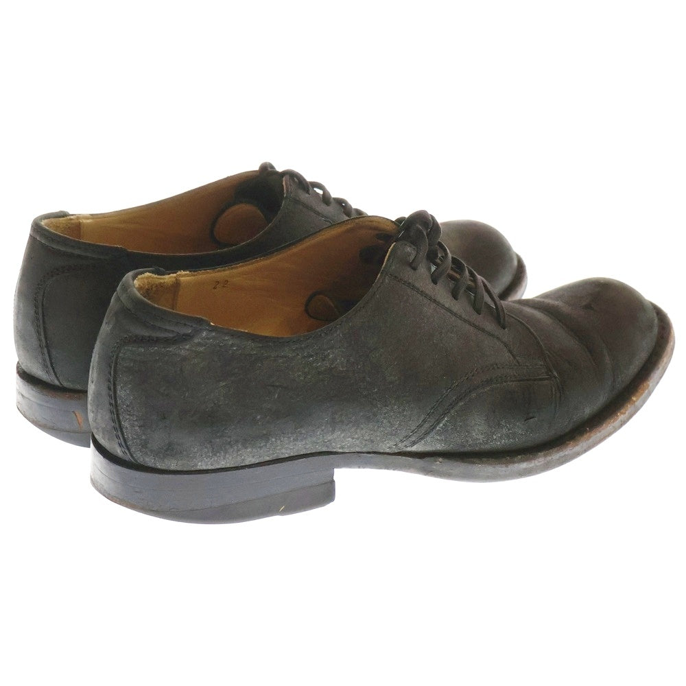 COMME des GARCONS(コムデギャルソン) プレーントゥ レザーシューズ 革靴 ブラック レディース