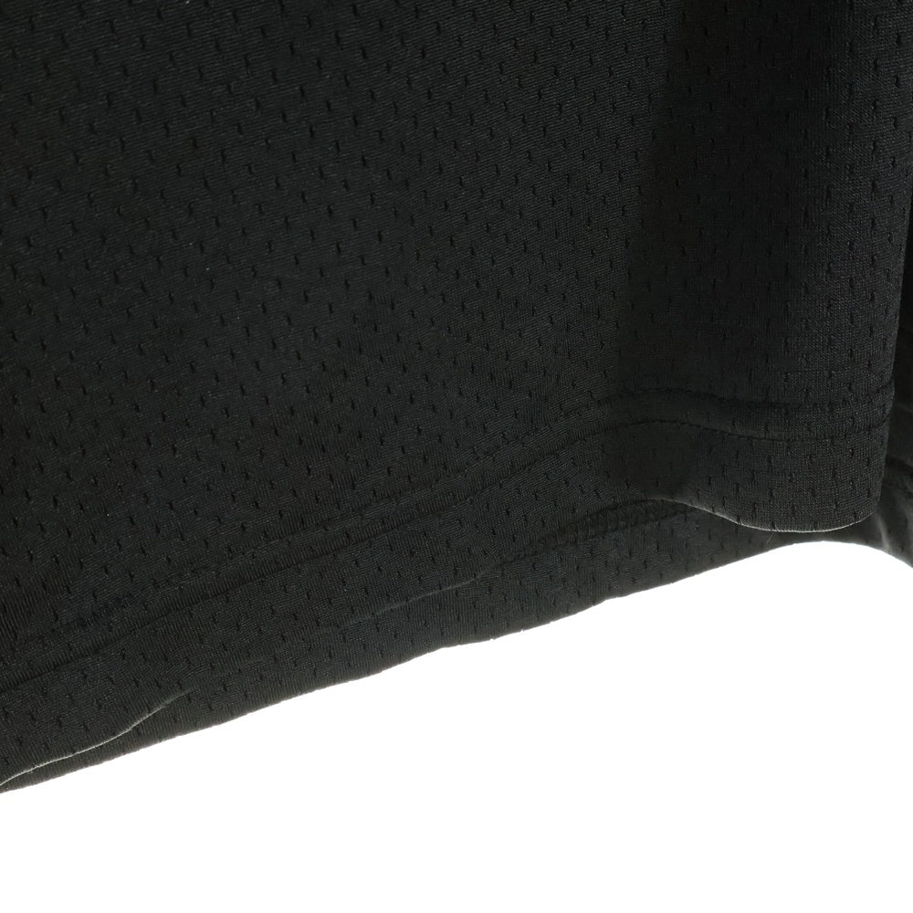 CHROME HEARTS(クロムハーツ) MESH WARM UP JERSEY TEE CHプリントメッシュジャージー 半袖Tシャツ カットソー ブラック