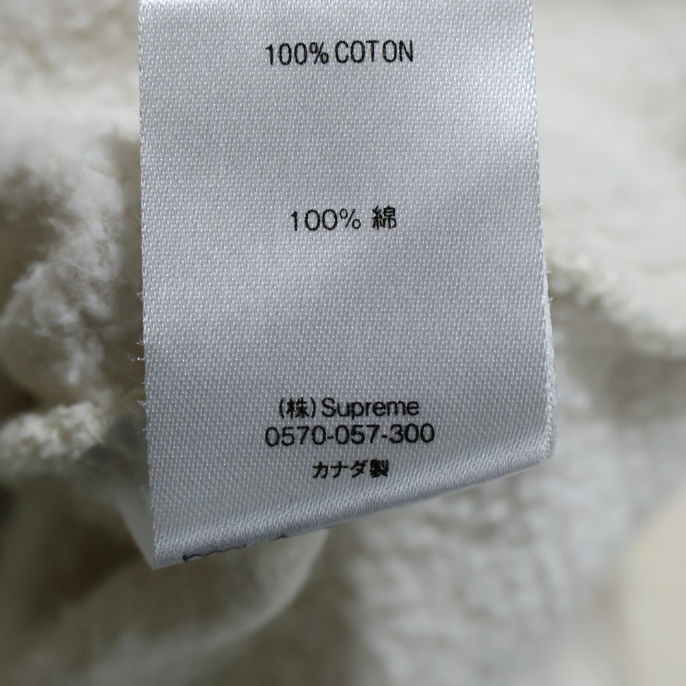 SUPREME(シュプリーム) 20SS Embryo Hooded Sweatshirt エンブリオ 両面プリント スウェットフーディ プルオーバーパーカー アイボリー