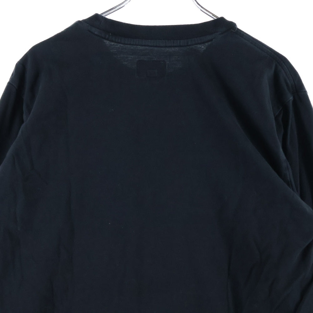 SUPREME(シュプリーム) 17SS Truth L/S TEE トゥルース エンブロイダリー ロングスリーブ クルーネック長袖Tシャツ カットソー ブラック