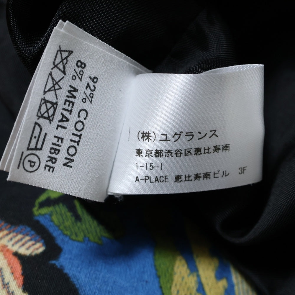 DRIES VAN NOTEN(ドリスヴァンノッテン) 花柄 コットン ノースリーブ ワンピース マルチ レディース