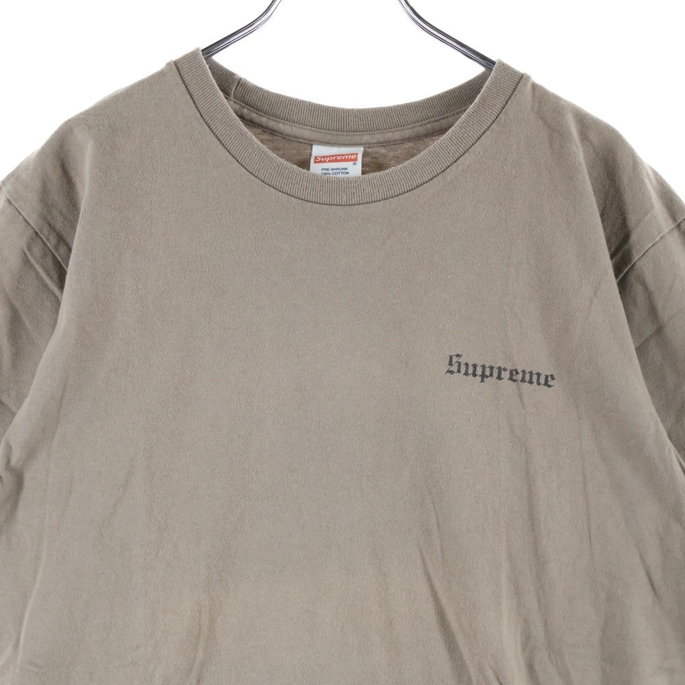 SUPREME(シュプリーム) 14AW H.R.Giger Tee ギーガー クルーネック半袖Tシャツ カットソー ベージュ