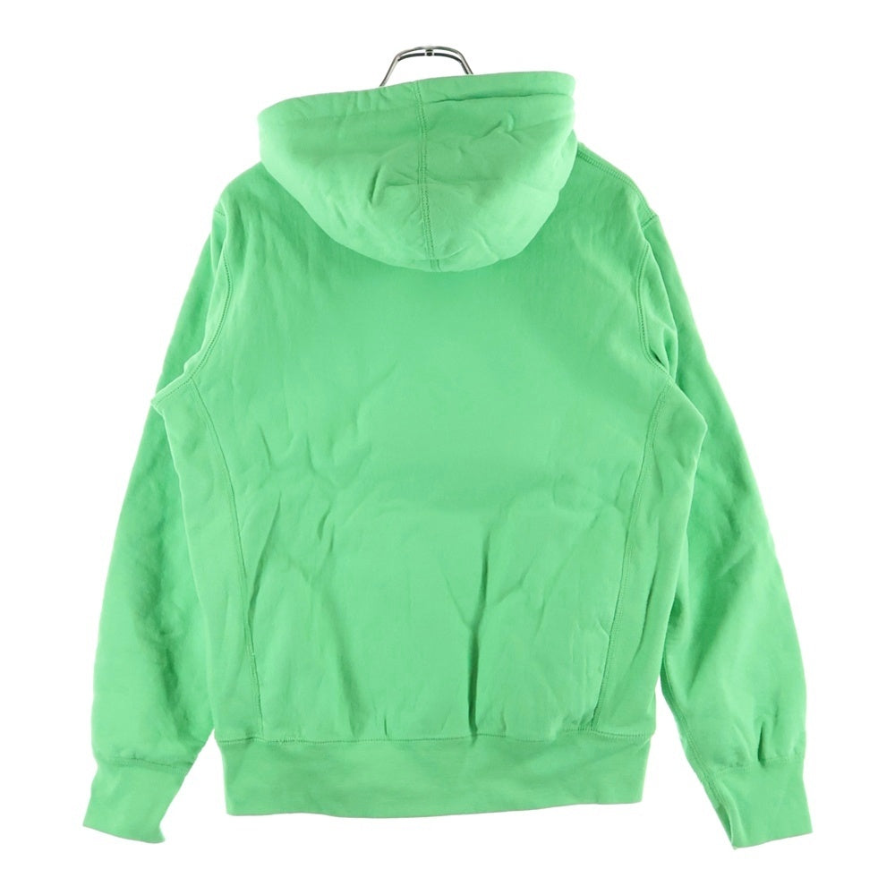 SUPREME(シュプリーム) 19AW Micro Logo Hooded マイクロロゴ スウェットフーディ プルオーバーパーカー グリーン