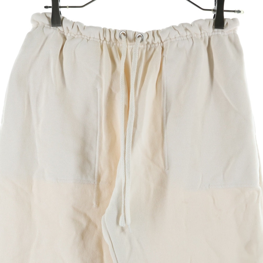 SandWaterr(サンドウォーター) RESEARCHED RIB EASY PANTS リサーチド リブ イージーパンツ スウェット アイボリー SW-P0108