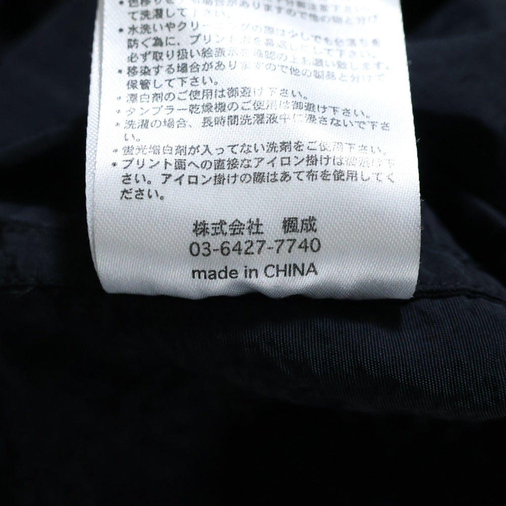 TIGHTBOOTH(タイトブース) BULKY CHECK SHIRT バルキーチェック ナイロン長袖シャツ ブラック/グリーン