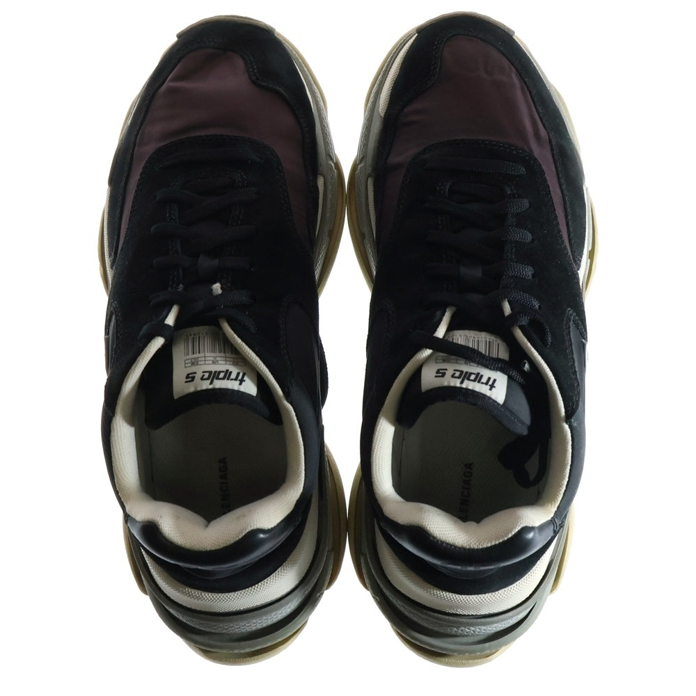 BALENCIAGA(バレンシアガ) TRIPLE S トリプルエス ローカットスニーカー ブラック 514008