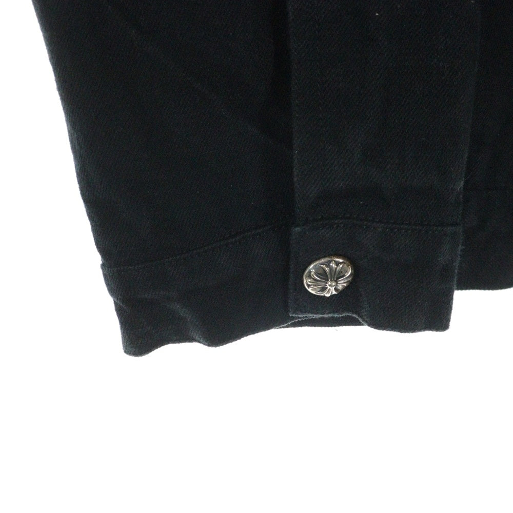 CHROME HEARTS(クロムハーツ) U MOTOBREATH モトブレス ムートンライナーボアデニムジャケット ブラック