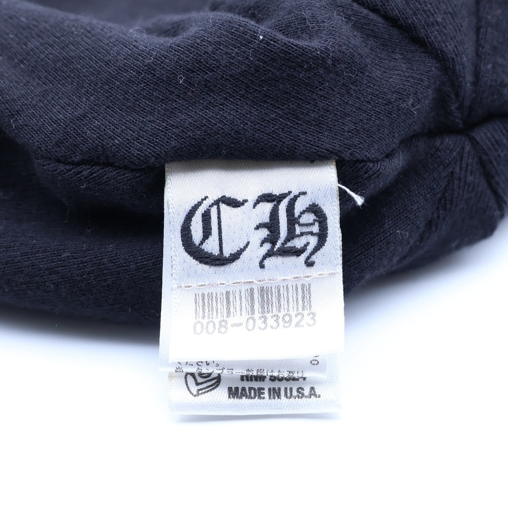 CHROME HEARTS(クロムハーツ) THERMAL BEANIE サーマルビーニー クロス刺繍 ニットキャップ 帽子 ブラック