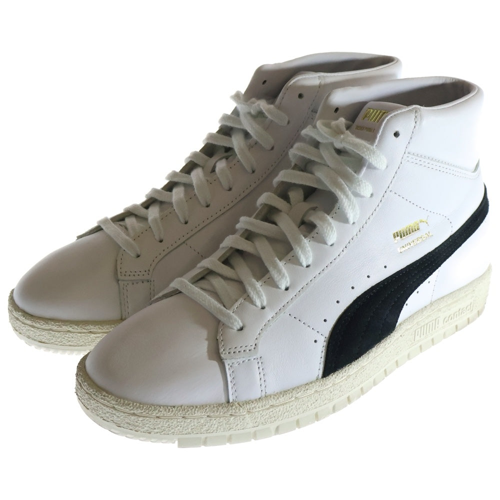 PUMA(プーマ) UNIVERSAL OG ユニバーサルOG ハイカットスニーカー ホワイト/ブラック US9/27cm 381201-01