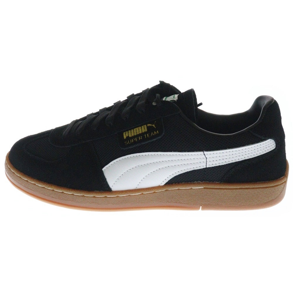 PUMA(プーマ) SUPER TEAM OG スーパーチーム OG スウェードローカットスニーカー ブラック/ホワイト US9/27cm 390424-08