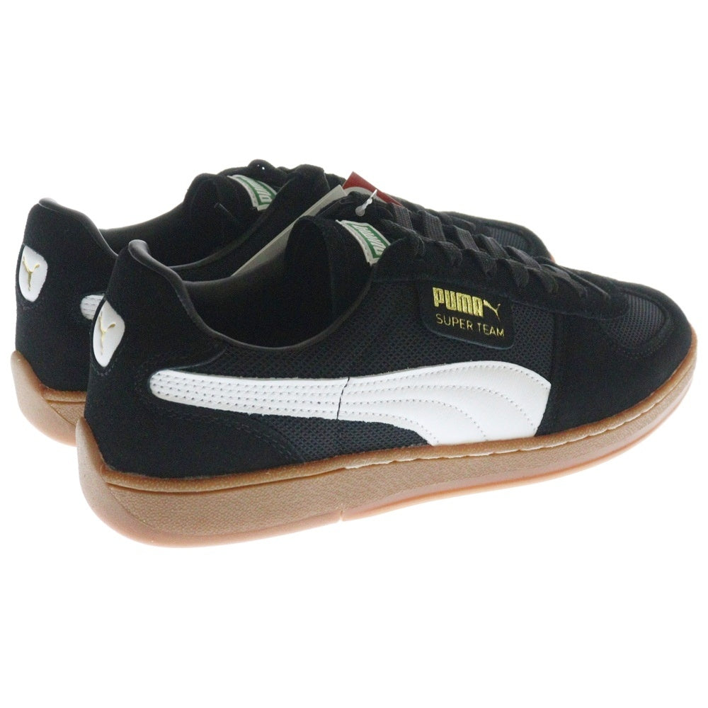 PUMA(プーマ) SUPER TEAM OG スーパーチーム OG スウェードローカットスニーカー ブラック/ホワイト US9/27cm 390424-08