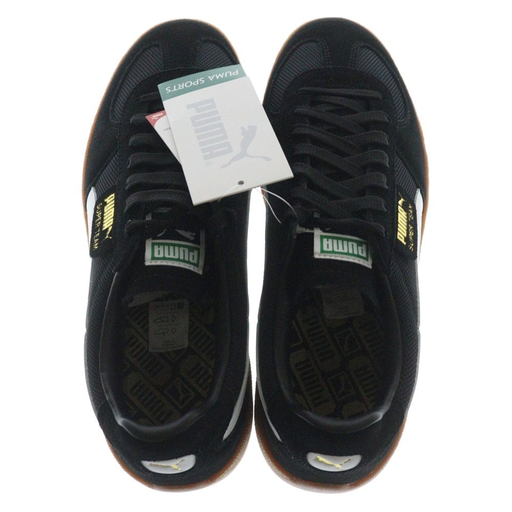 PUMA(プーマ) SUPER TEAM OG スーパーチーム OG スウェードローカットスニーカー ブラック/ホワイト US9/27cm 390424-08