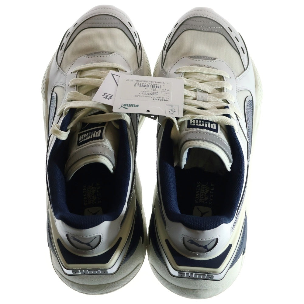 PUMA(プーマ) RS-X 40TH ANNIVERSARY RS-X 40TH アニバーサリー ローカットスニーカー ホワイト/ネイビー US9/27cm 395339-01