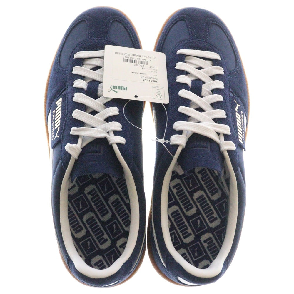 PUMA(プーマ) PALERMO OG パレルモ OG スウェードローカットスニーカー ブルー US9/27cm 383011-01