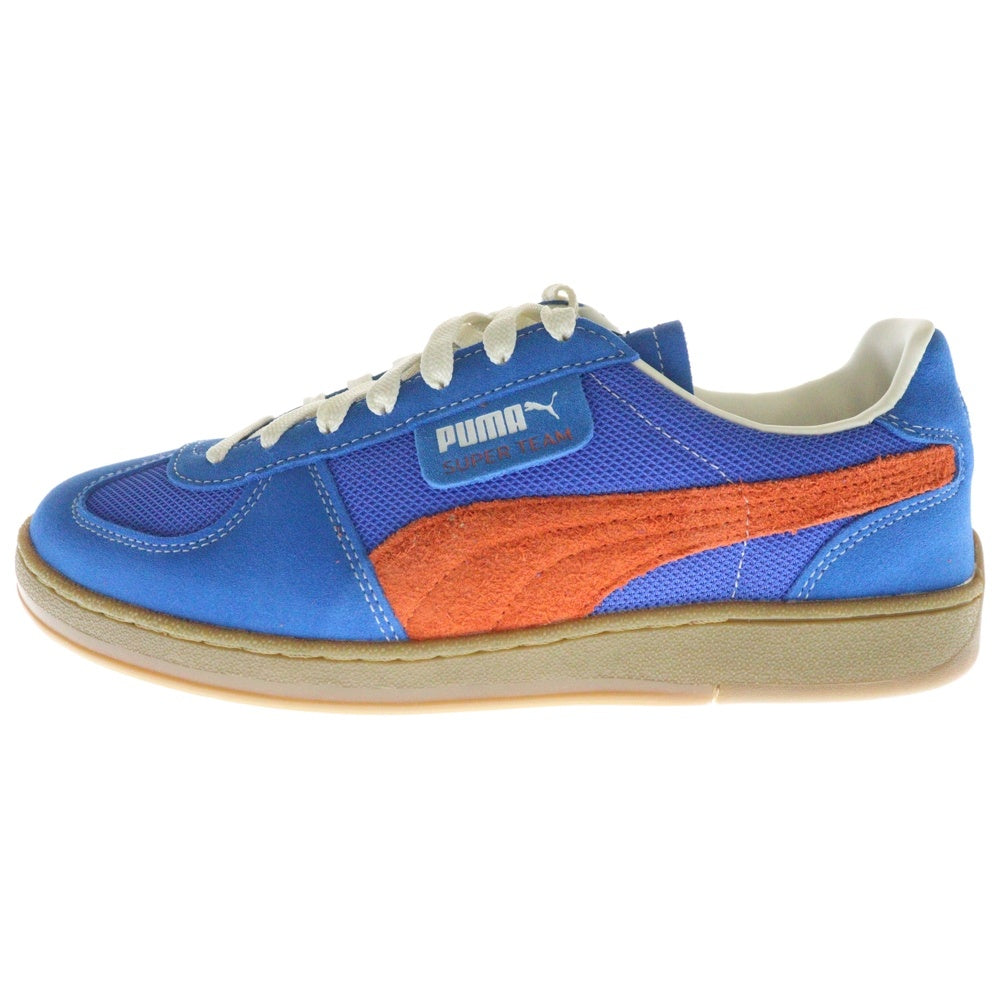 PUMA(プーマ) SUPER TEAM HANDY スーパーチームハンディ スウェードローカットスニーカー ブルー/オレンジ US8/26cm 393142-01