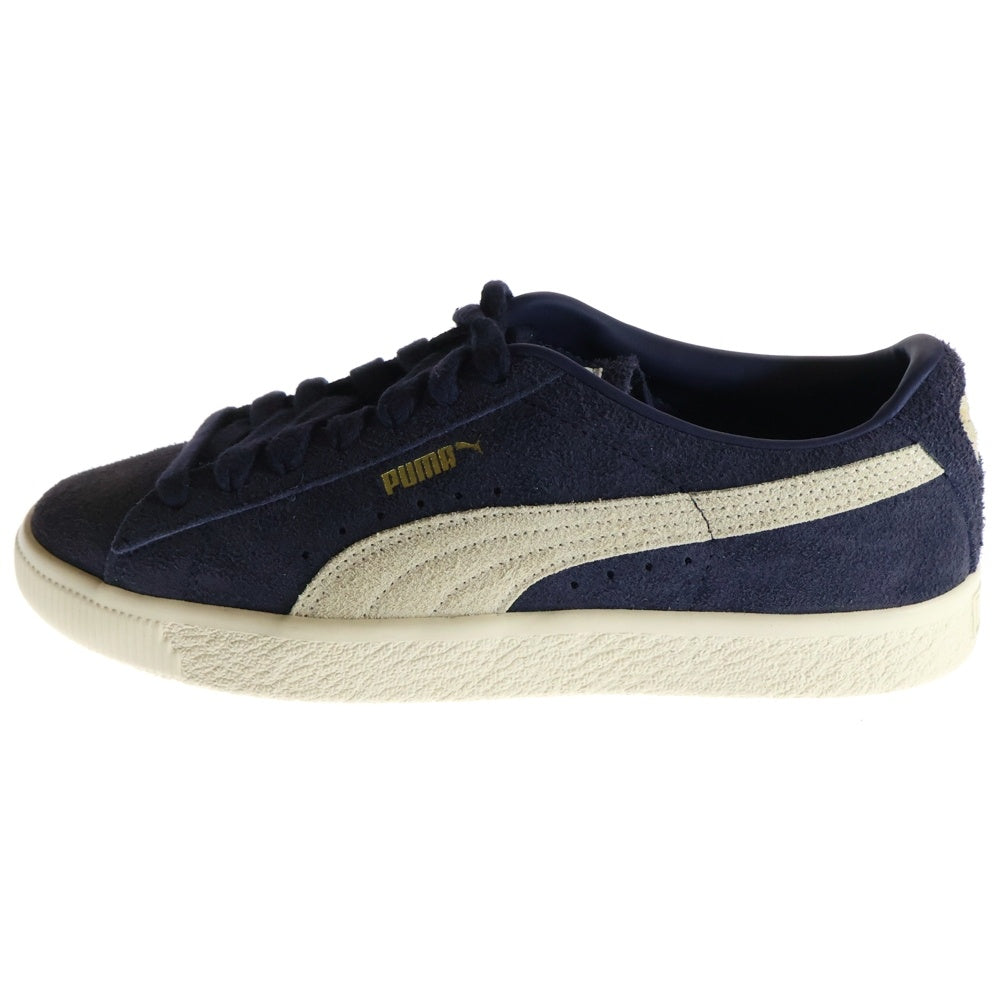 PUMA(プーマ) SUEDE VINTAGE HAIRY スウェード ヴィンテージ ヘアリー スウェードローカットスニーカー ネイビー/ホワイト US8/26cm 385698-05