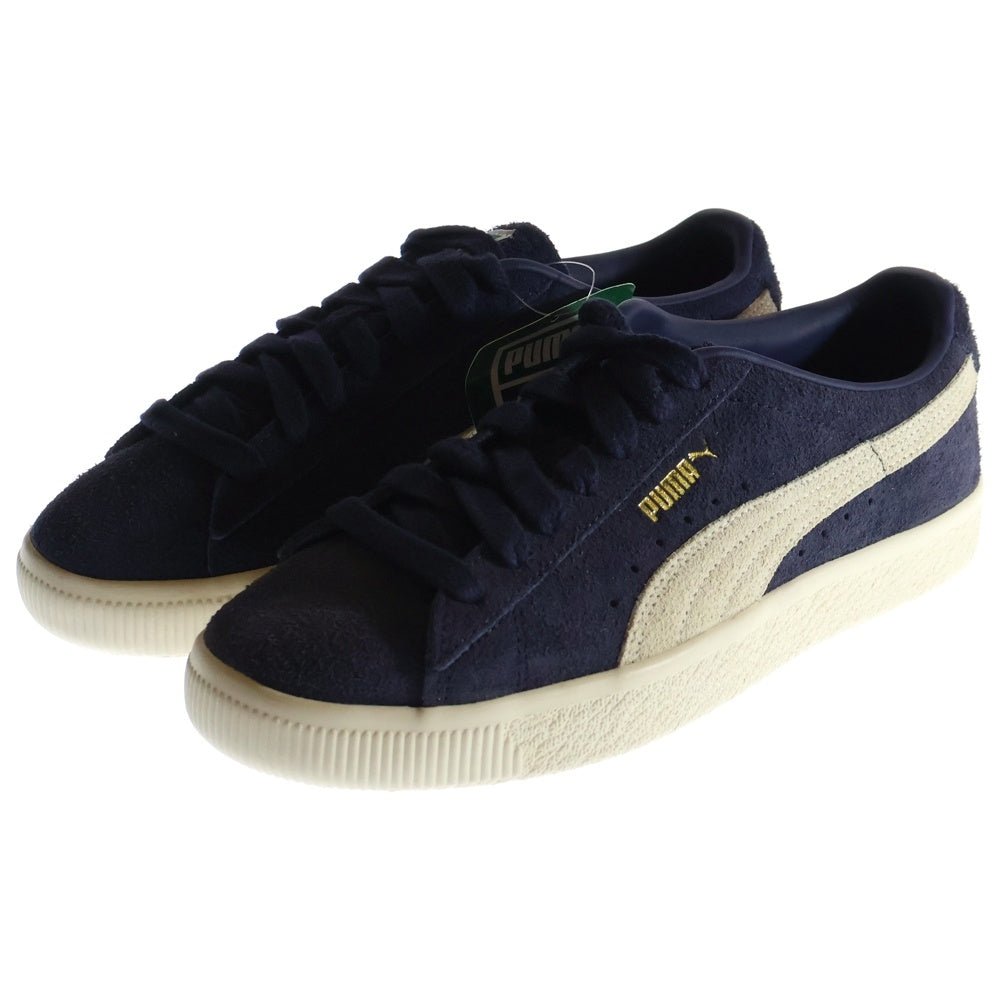 PUMA(プーマ) SUEDE VINTAGE HAIRY スウェード ヴィンテージ ヘアリー スウェードローカットスニーカー ネイビー/ホワイト US8/26cm 385698-05